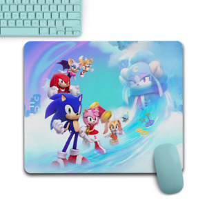 Sonic Mouse Pad for Laptop Gaming Computer Desktop PC Non-Slip Accessories