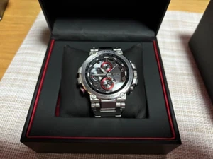 CASIO G-SHOCK MT-G MTG-B1000-1AJF Bluetooth Solar radio Men's Watch USED - Picture 1 of 6