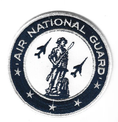PARCHE REDONDO VINTAGE DE LA GUARDIA NACIONAL AÉREA Foto 1 de 2