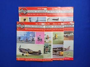 Lot of (7) Airfix Magazine for Modellers 1970's - Picture 1 of 2