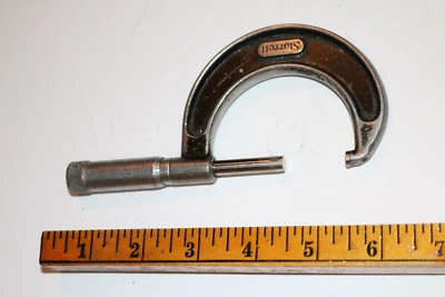 STARRETT high-precision machinist measure tool No. 436 1"-2" outside caliper - Image 1 of 3