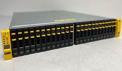 HPE 3PAR 7400c All Flash 40TB (24x 1.92TB) 64,000 Front-End IOPS 2U SAN Solution - Image 1 of 4