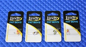 Lindy Fat Boys Ice Jigs #12HK LFB-CHOOSE YOUR COLOR! - Picture 1 of 12