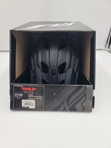 Fly Racing Freestone Ripa Helm matt schwarz/grau XS/SM Fahrradhelm - Bild 1 von 8