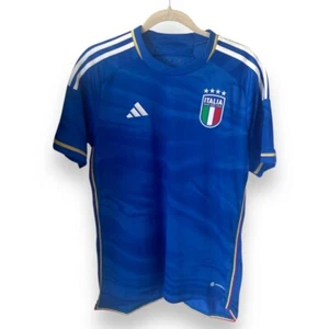 Adidas Italia Italy National Team Soccer Home Jersey. Blue. Size M. - Picture 1 of 12