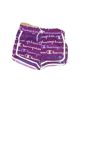 Girl's CHAMPION Shorts Purple/Black Size 7/18 - Picture 1 of 1