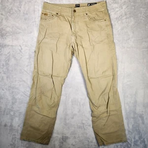 Kuhl Pants Mens Size 34x32 Beige Patina Dye Nylon Blend Hiking Travel Gorpcore - Picture 1 of 20