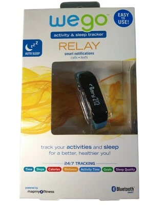 Pista de fitness nova WeGo relé rastreador de atividade/sono rastreamento de fitness sem fio - Imagem 1 de 4