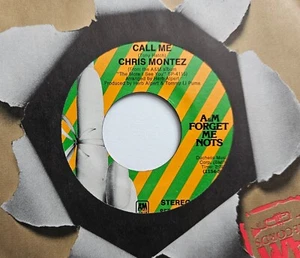 Chris Montez – Call Me / Because Of You (A&M Records 45) Lounge 60's - Picture 1 of 1