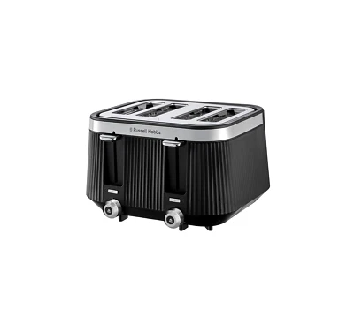 NEW Russell Hobbs Brontë 4 Slice Toaster - Black - RHT2677BLK - image 1 of 4