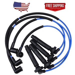 4pcs Spark Plug Wire Ignition Coil Cable No.22454-AA140 for Subaru Forester - Picture 1 of 7