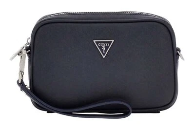 GUESS Torino Small Necessaire Umhängetasche Tasche Dark Blue dunkelblau Neu - Bild 1 von 4