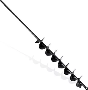 Trapano a coclea da giardino lunga 5 cm x 80 cm per piantare giardinaggio albero esagonale 3/8" 32" - Foto 1 di 11