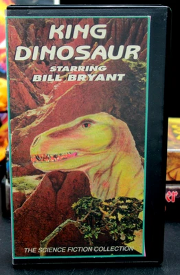 KING DINOSAUR VHS Hollywood Select/Timeless 1955 Bill Bryant Rare OOP VG Foto 1 de 3