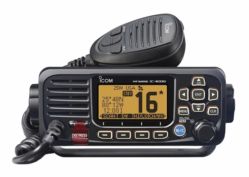 VHF  BASIC  COMPACT  W/GPS  BLACK - Image 1 of 1