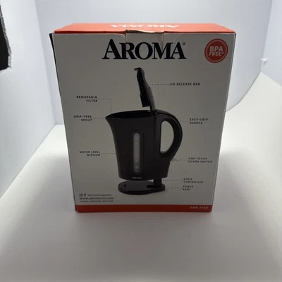 7 杯芳香电水壶 One Touch Operation 1.7 L AWK-110B 全新开箱 — 第 1/4 张图片