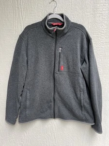 EMS SoftShell Fleece Full Zip Jacket Dark Gray Men's X L Eastern Mountain Sports - Picture 1 of 5