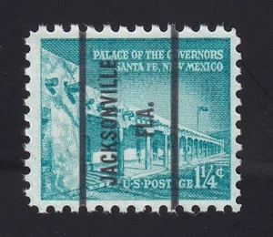 1031A-71 Palace of the Governors 1 ¼ c Bur Precancel “Jacksonsville FL" NH - Picture 1 of 1