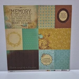 Kaisercraft "Madame Boutique - Bloomers" - 12 x 12 - Scrapbook Paper - Picture 1 of 2