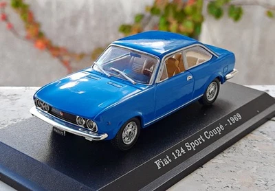🔹🔹🔹 FIAT 124 COUPE' STARLINE 1969 1:43 COLLEZIONE MODELLINO 🔹🔹🔹 - Immagine 1 di 3