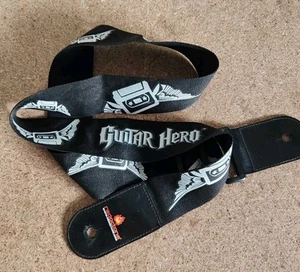 Xbox 360 Guitar Hero Guitar Strap - Good Condition - Strap Only - Picture 1 of 3