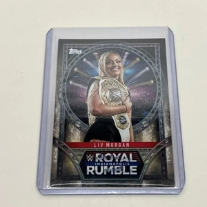 Liv Morgan WWE Trading Card 2025 Topps Royal Rumble Event Exclusive RR-3 RARE - Picture 1 of 2