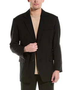 Helmut Lang Oversized Wool-Blend Blazer Men's Black 46 - Picture 1 of 4