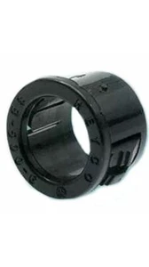 Lotto di (10) boccole a scatto HEYCO SB-500-6 NERE per foro pannello 1/2" - Foto 1 di 4