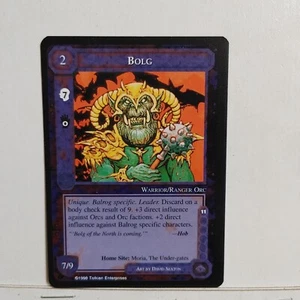 MECCG ""BALROG""--- BOLG --- RARO -- CASI NUEVO/COMO NUEVO - Imagen 1 de 1