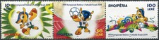 Albanien 2014. Fußball-Weltmeisterschaft, Brasilien (Postfrisch) Zusammendruck