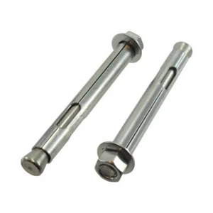 Anclas hexagonales de acero inoxidable de 3/8"" X 3"" (Caja de 50) - Imagen 1 de 1