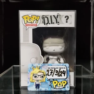 FUNKO POP! Vinyl Figure Custom RARE DIY Pop Female White [VAULTED] - Picture 1 of 7
