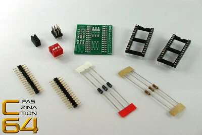 Faszination C64 | Universal-EPROM-Adapter für Commodore 64/1541 BAUSATZ | #1911 - Bild 1 von 4