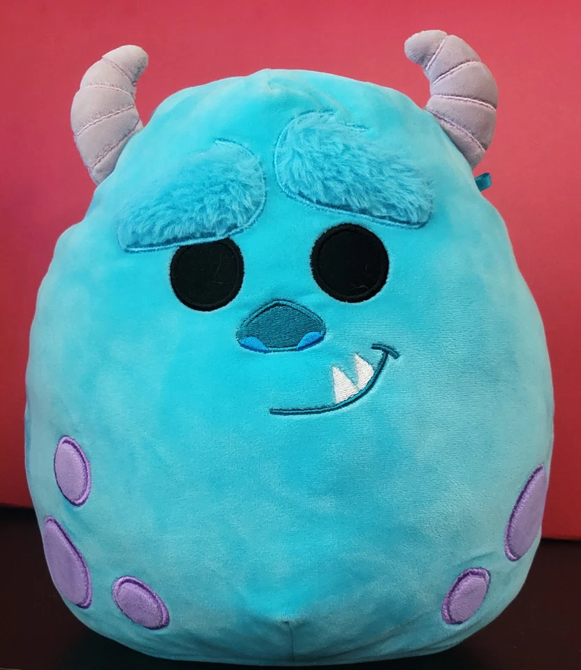 Peluche Squishmallow Sulley Monsters Inc Pixar 10" Foto 1 de 3