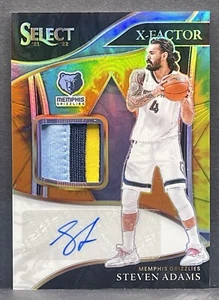 2021-22 Select X-Fractor Tie-Dye Steven Adams Grizzlies GU Patch AUTO /25 - Bild 1 von 2