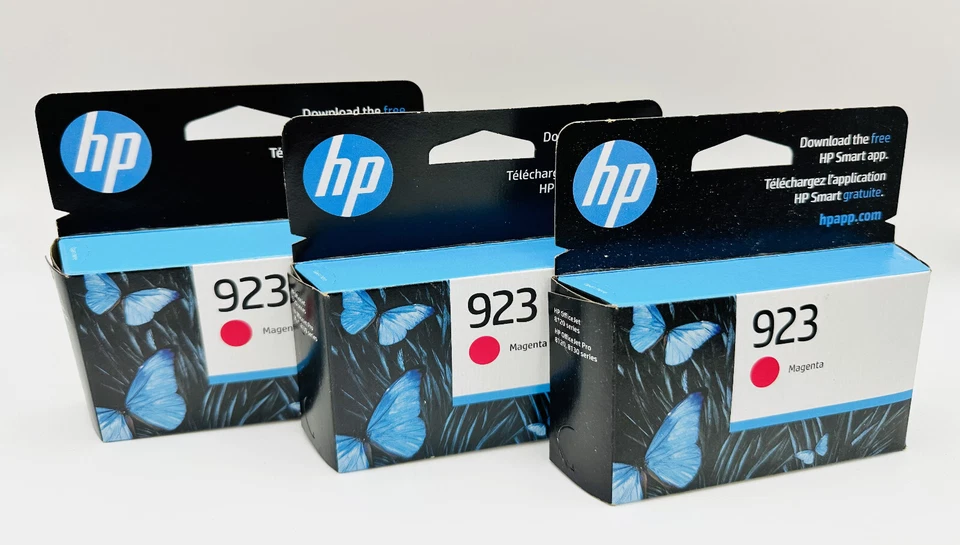 HP 923 Magenta Original Ink Cartridge 400 pages 4K0T1LN Exp 01/2027