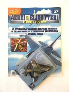 Aerei e Elicotteri Militari #27 ALPHA JET Modellino 1:100 Fabbri con Fascicolo - Foto 1 di 5