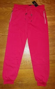 NWT Galaxy Men's Red Fleece-Lined Jogger Pocket Sweatpants size 2XL - Picture 1 of 2