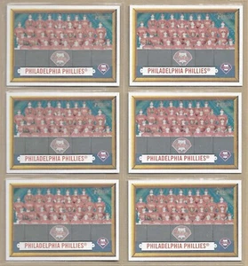 Menge (10) 2006 Topps Heritage Philadelphia Phillies Team (TC) #214 - KOSTENLOSER VERSAND - Bild 1 von 2
