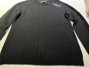 Paul Costelloe Womens Black Round Neck Jumper Size 12 Brand New - Picture 1 of 7