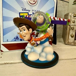 Disney Pixar Toy Story Buzz & Woody Q-Fig Max 25th Anniversary Figure - Picture 1 of 9