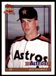 1991 Topps Traded #4T Jeff Bagwell RC