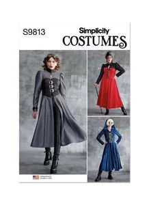 Simplicity Misses & Womens Costumes Sewing Pattern S9813 - Picture 1 of 7