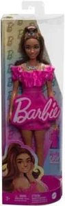 Barbie Fashionistas 65th Anniversary Doll #217 Pink Dress Half-Up Hair - NEW - Picture 1 of 3
