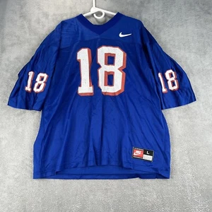 Mens Vintage L Florida Gators Colors Nike blue football jersey 18 Made USA NFL - Picture 1 of 11