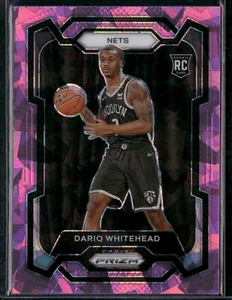 2023-24 Panini Prizm #175 Dariq Whitehead Prizms Pink Ice RC - Picture 1 of 2