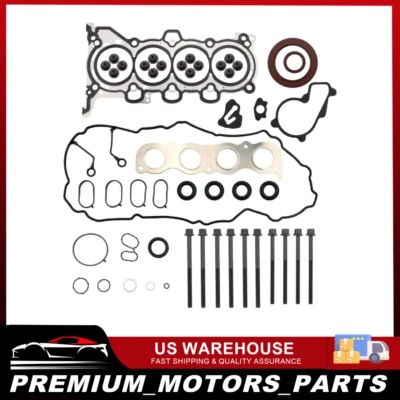 Head Gasket Set Cylinder Head Bolts for 11-20 Hyundai Kia Forte 1.8L-2.0L L4 Foto 1 de 4