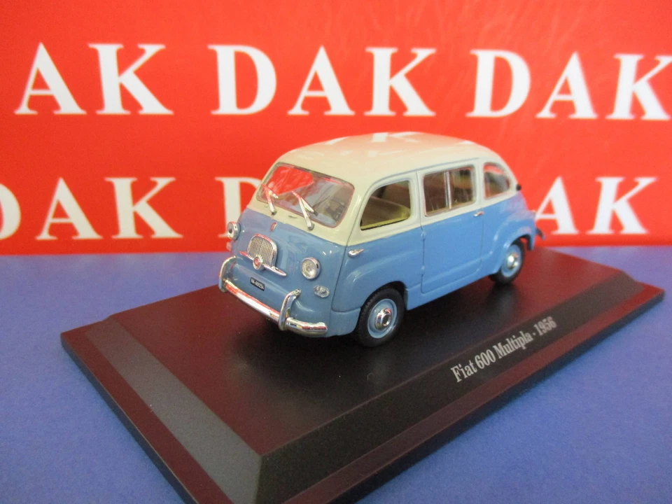 Die cast 1/43 Modellino Auto Fiat 600 Multipla 1956 - Immagine 1 di 3
