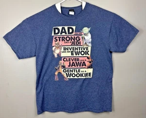 Lucas Films Ltd. Star Wars "Dad You Are..." Jerzees Tshirt XL - Picture 1 of 5
