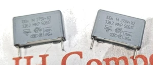 100NF/275V Philips MKT / 2222-336-20104 X2 CONDENSADOR NOMINAL PASO 15 mm - Imagen 1 de 2